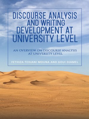 cover image of Discourse Analysis and Writing Development at University Level